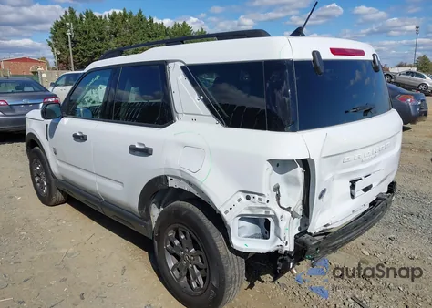 2023 Ford Bronco Sport Big Bend z USA, uszkodzony, nr VIN 3FMCR9B64PRE24151